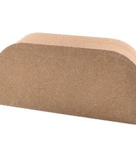 ROUND BRICK AT TWO CORNERS