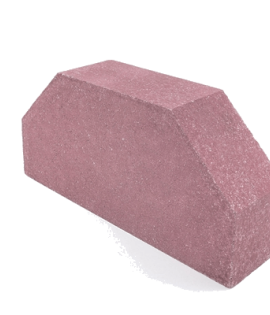 BRICK BEVELED AT TWO CORNERS