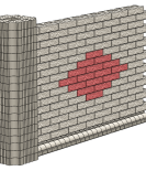 CĂRĂMIDĂ SCAPIȚATĂ TĂIATĂ LA 100