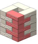 CĂRĂMIDĂ SCAPIȚATĂ TĂIATĂ LA 100